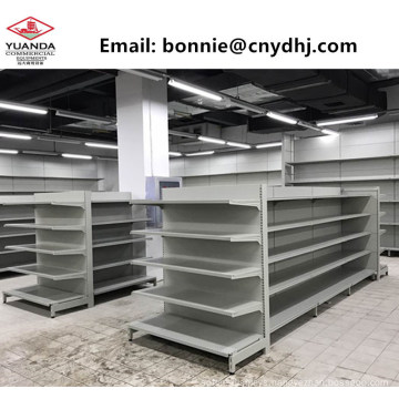 Metal Shelf Flat Board 150kg White Color Gondola Shelf